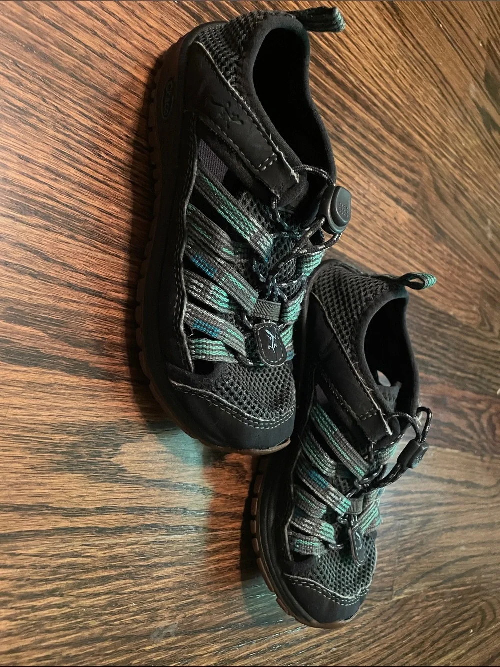 Chaco Kids Navy and Teal Sport Sandals